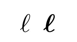 curvy latex|Creating curvy symbol for letter l